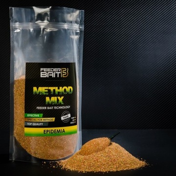 Zanętametoda spławikowa i gruntowa Feeder Bait Method Mix Epidemia 800g