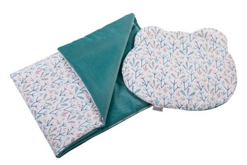 KOCYK poduszka MIŚ 100x70 VELVET JAKOŚĆ do wózka