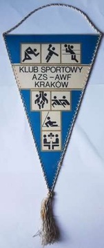 KS AZS - вымпел AWF Краков