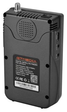 Измеритель спутникового сигнала DVB-S2 HD ЖК-просмотрщик изображений FREESAT V8