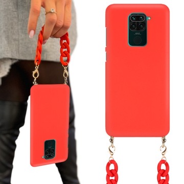 Etui Mat Red Łańcuch BLINK do XIAOMI REDMI NOTE 9
