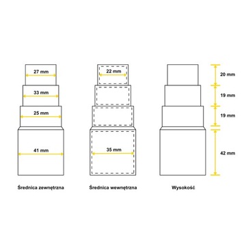 АДАПТЕР АДАПТЕР для щеточных присосок, набор для смешивания