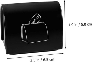 1 ящик для бритв для хранения жестяного утюга