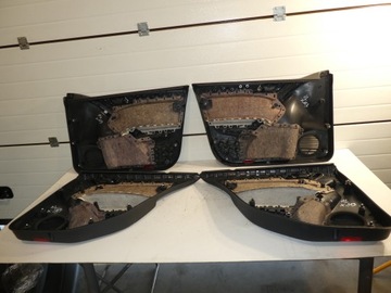 GOLF VI 6 GTI GTD TAPICERKI DRZWI KOMPLET 5D