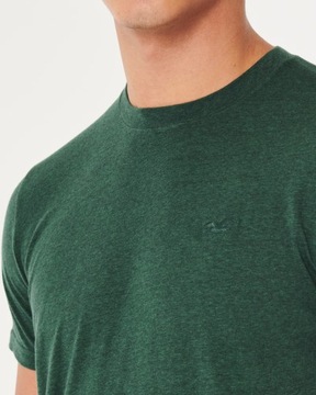 t-shirt HOLLISTER Abercrombie&Fitch koszulka XL zielona