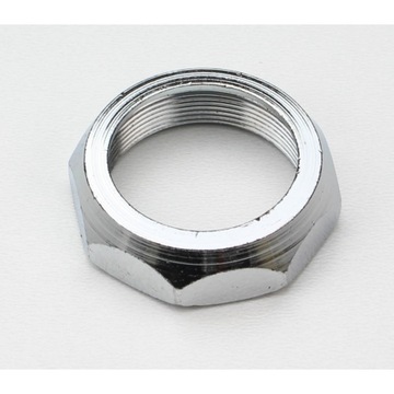 Nakrętka steru 1″ z kołnierzem srebrna, 30170