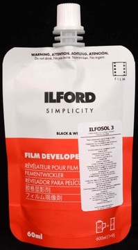 Ilfosol 3 wywoływacz do filmów Ilford saszetka 60M