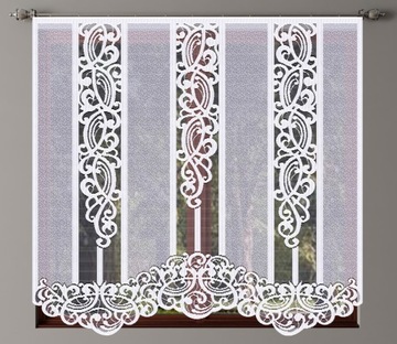 АЖУРНОЕ ПАНО ГОТОВОЕ ЖАККАРДОВОЕ ШТОРА 121х121 ПОРТОС