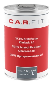 CARFIT - 2K HS LAKIER BEZBARWNY - 1L + UTW 0,5L