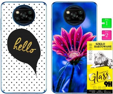 2x ETUI FOTO Case OBUDOWA + SZKŁO do Xiaomi Poco X3 NFC / Poco X3 Pro