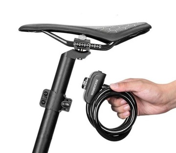 ВЕЛОСИПЕДНЫЙ ЗАМОК ROCKBROS BIKE SECURITY С КЛЮЧОМ 1,1М