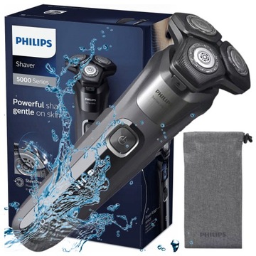 ELEKTRYCZNA MASZYNKA GOLARKA PHILIPS + TRYMER ETUI