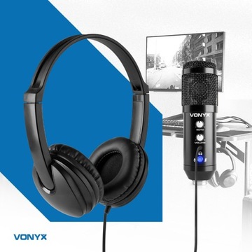 Студийный USB-микрофон для КОМПЬЮТЕРА со штативом