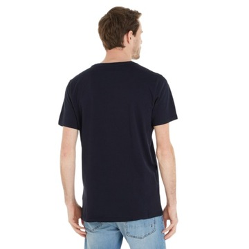 TOMMY HILFIGER KOSZULKA MĘSKA T-SHIRT GRANAT r.L