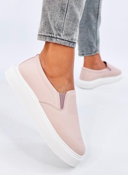 Buty Damskie Trampki Slip-on ALLAMS PINK Rozmiar 37