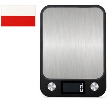 Точные кухонные весы 15 кг 1 г LCD draVires + наклейка