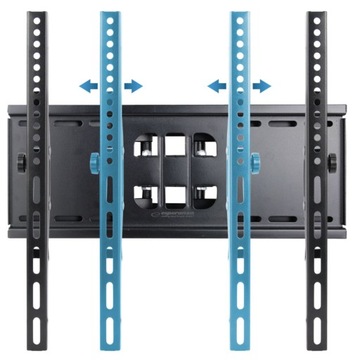 КРЕПЛЕНИЕ ДЛЯ ТВ РЕГУЛИРУЕМАЯ ВЕШАЛКА ДЛЯ ТВ 16-70 ДЮЙМОВ 55 кг VESA MAX 400x400