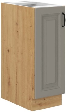 КУХОННЫЙ ШКАФ СЕРЫЙ ДУБ ARTISAN CARGO 30CM STILO