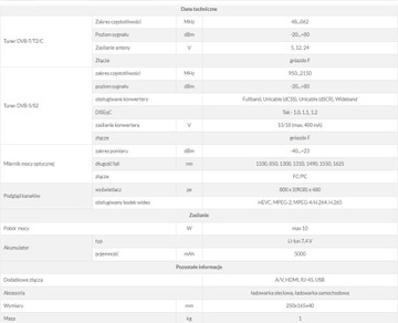 MIERNIK SIGNAL R10210 DVB-S2 DVB-T2/C ST-6986 HEVC