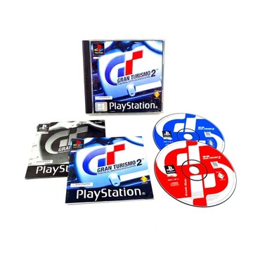 GRAN TURISMO 2 II PREMIEROWE PS1 PSX PAL ENG 3xA