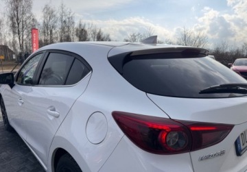 Mazda 3 III Hatchback Facelifting 1.5 SKYACTIV-D 105KM 2017 Mazda 3 bezwypadekorg lakierbiala perlaSPORT LINE 1.5 Diesel 105KM, zdjęcie 10