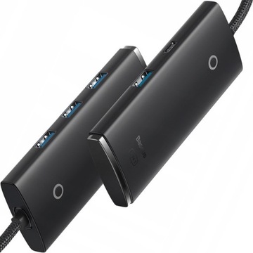 BASEUS ADAPTER HUB ROZDZIELACZ ROZGAŁĘŹNIK USB-A 4X USB 3.0 25cm