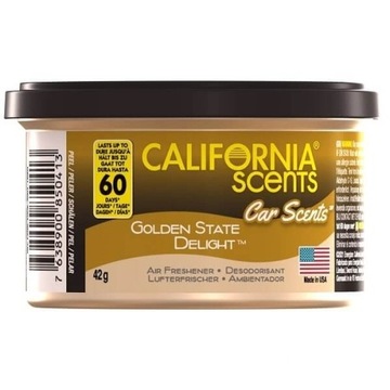 CALIFORNIA SCENTS ZAPACH GOLDEN STATE DELIGHT SAMOCHODOWY DO SAMOCHODU AUTA