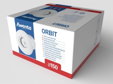 ПОТОЛОЧНЫЙ ВЕНТИЛЯТОР ДЛЯ ВАННОЙ КОМНАТЫ AWENTA ORBIT WXO150