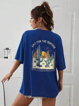 Mait For The Sunrise Printing Tops Cotton T-Shirts