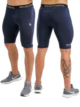 Spodenki męskie sportowe szorty krótkie kolarki XL