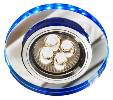 Oprawa sufitowa SS-23 GU10 50W+LED SMD 1W 230V