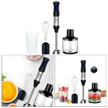 Immersion Hand Stick Blender Mixer with