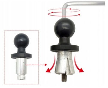 Крепление для GPS RAM ball head tube clip-on head tube