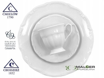 C000 МАРИЯ ТЕРЕЗА ТАРЕЛКИ 25 БЕЛЫЙ ХОДЗЕЖ