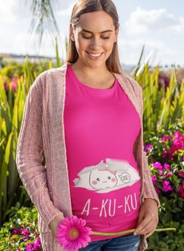 ФУТБОЛКА ДЛЯ МАТЕРИЛОВ ПОДАРОК ​​БУДУЩЕЙ МАМЕ КУ КУ