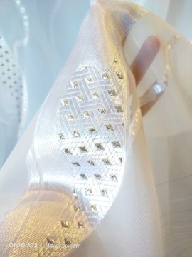 вуаль ЭКСТРА узор А91 Стразы ажур ПАНЕЛИ