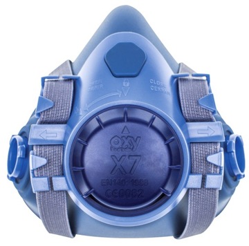Maska półmaska Oxyline OXYPRO X7 Silikon Roz S