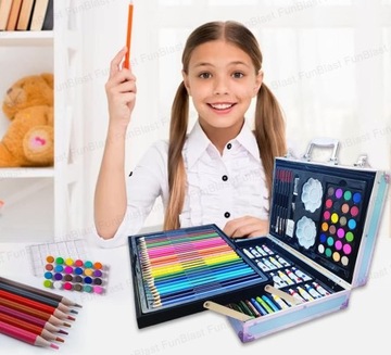 НАБОР РАСКРАСКИ ДЛЯ ДЕТЕЙ Пластиковый чемодан