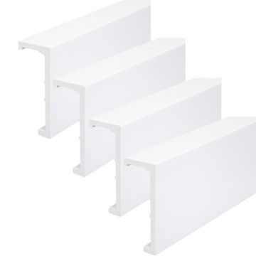 LISTWA MASKOWNICA WYS 10 x 200 CM OSŁONA KARNISZA POD LED PRZYSUFITOWA 4szt