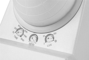 НАРУЖНАЯ СВЕТОДИОДНАЯ ЛАМПА 30ВТ С РЕГУЛИРОВКОЙ ДАТЧИК ДВИЖЕНИЯ