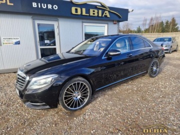 Mercedes Klasa S W222 Limuzyna 350 Blue TEC 258KM 2014 Mercedes-Benz Klasa S S350 CDI Bi-Xenon Panorama dach , Skory, Zadbany, zdjęcie 2