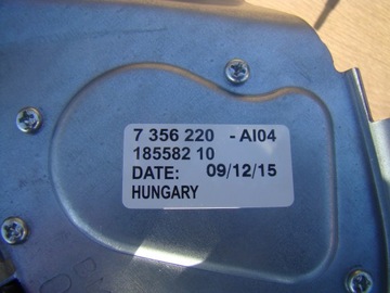 MOTOR STĚRAČE ZADNÍ 7356220 BMW F39 2 F46 F48