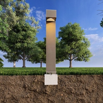 ФУНДАМЕНТ ДЛЯ САДОВОЙ ЛАМПЫ CUBE 25x25