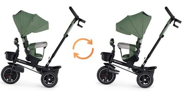 Трехколесный велосипед-толкатель Kinderkraft Spinstep с ручкой