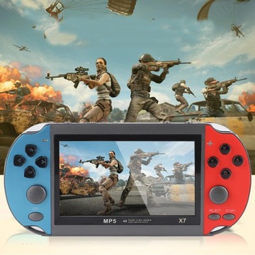 ПОРТАТИВНАЯ ИГРОВАЯ КОНСОЛЬ X7 МНОГО ИГР 4,3-ДЮЙМОВЫЙ ДИСПЛЕЙ