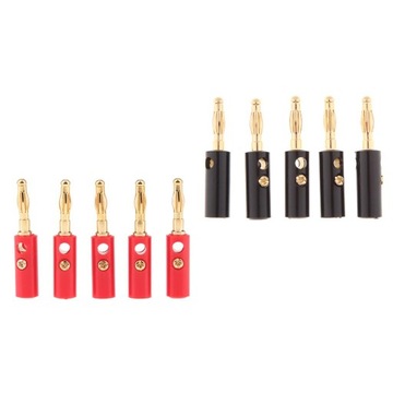 10 sztuk bananów, pozłacany głośnik audio