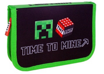 PIÓRNIK MINECRAFT szkolny rozkładany pojedynczy