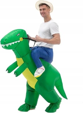 Nadmuchiwany kostium DMUCHANY DINOZAUR STRÓJ SPODNIE NA HALOWEEN