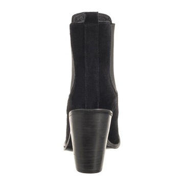 Buty Kowbojki Botki Damskie Carinii Czarne B5973