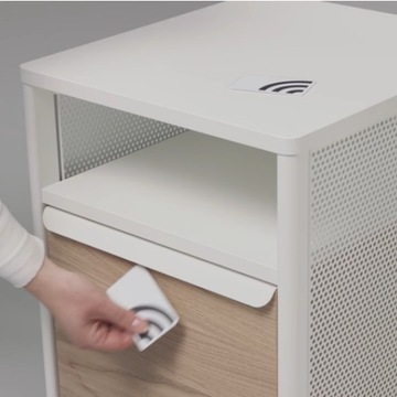 Умный кодовый замок без ключа, RFID-считыватель NFC, 2 карты IKEA ROTHU